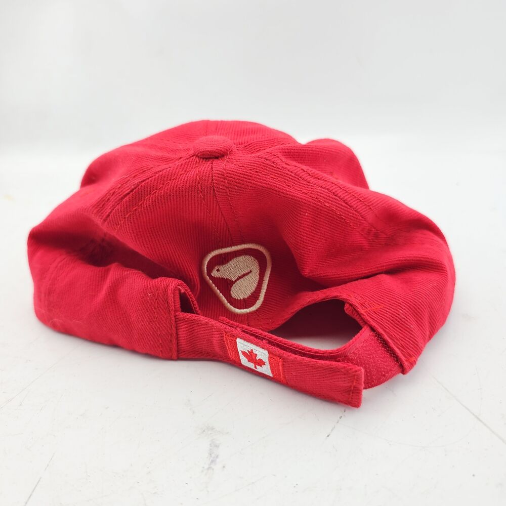 Parks Canada Original Baseball Cap Red Hook And Loop - Picture 3 of 5